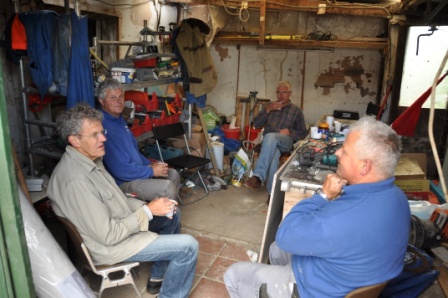 Zo nu en dan wel even een bakkie doen natuurlijk!